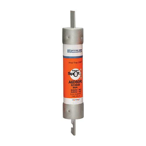 Ferraz Shawmut - Mersen A6D80R 80 Amp 600 Volt Class RK1 Time Delay Fuse