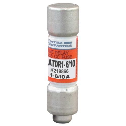 Ferraz Shawmut - Mersen ATDR1-6/10 1-6/10 Amp 600 Volt Class CC Time Delay Fuse