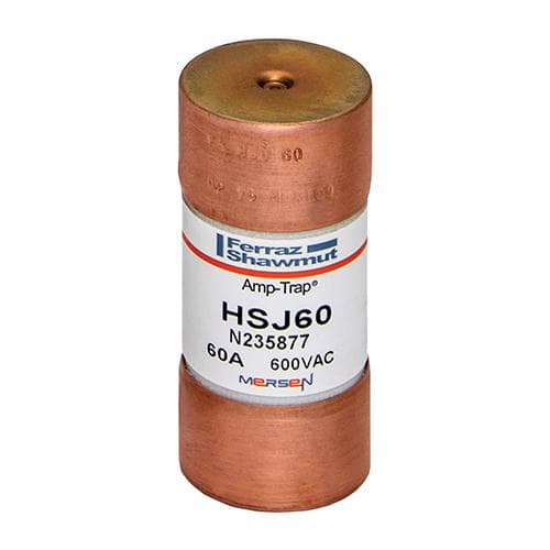Ferraz Shawmut - Mersen HSJ60 60 Amp 600 VAC 500 VDC Class J High Speed Fuse