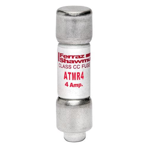 Ferraz Shawmut - Mersen ATMR4 Class CC / Fast-Acting Amp-Trap ATMR Fuse - 4amp. Rated 600 volts AC / DC