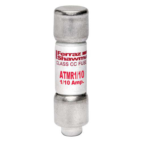 Ferraz Shawmut - Mersen ATMR1/10 Class CC / Fast-Acting Amp-Trap ATMR Fuse - 1/10amp. Rated 600 volts AC / DC