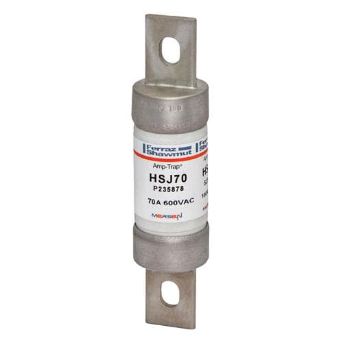 Ferraz Shawmut - Mersen HSJ70 70 Amp 600 VAC 500 VDC Class J High Speed Fuse