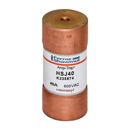 Ferraz Shawmut - Mersen HSJ40 40 Amp 600 VAC 500 VDC Class J High Speed Fuse
