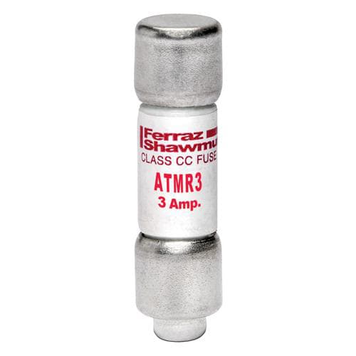Ferraz Shawmut - Mersen ATMR3 Class CC / Fast-Acting Amp-Trap ATMR Fuse - 3amp. Rated 600 volts AC / DC