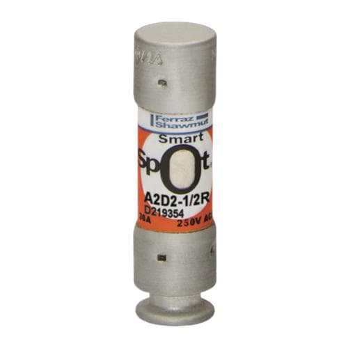 Ferraz Shawmut - Mersen A2D2-1/2R 2-1/2 Amp 250 Volt Class RK1 Time Delay Fuse