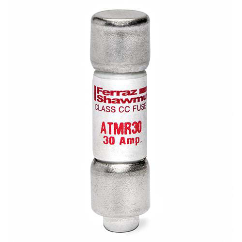 Ferraz Shawmut - Mersen ATMR30 Class CC / Fast-Acting Amp-Trap ATMR Fuse - 30amp. Rated 600 volts AC / DC