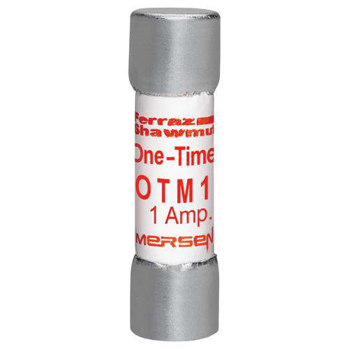 Ferraz Shawmut - Mersen OTM1 13/32 x 1-1/2 Inch 1 Amp 250 Volt Fast Acting Midget Fuse