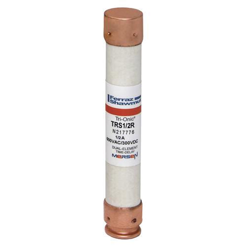 Ferraz Shawmut - Mersen TRS1/2R 13/16 x 5 Inch 1/2 Amp 600 Volt Class RK5 Current Limiting Time Delay Fuse