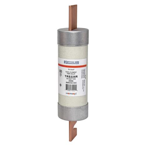 Ferraz Shawmut - Mersen TRS225-R Class RK5 / Time-Delay TRI-ONIC TRS-R Current-Limiting Fuse - 225amp. Rated 600 volts AC / DC