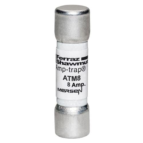 Ferraz Shawmut - Mersen ATM8 8 Amp 600 Volt Fast Acting Midget Fuse