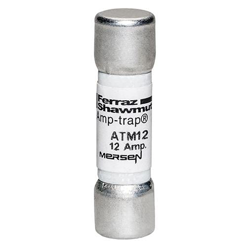 Ferraz Shawmut - Ferraz Shawmut USA ATM12 600 Volt Fast Acting Midget Fuse