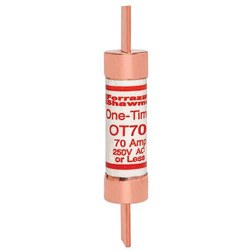 Ferraz Shawmut - Mersen OT70 70 Amp 250 Volt Class K5 General Purpose Fuse