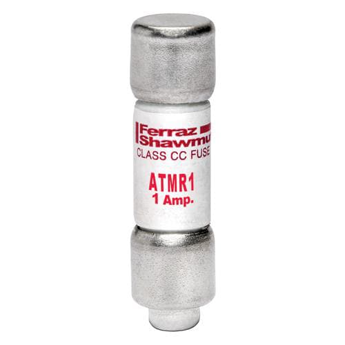 Ferraz Shawmut - Mersen ATMR1 Class CC / Fast-Acting Amp-Trap ATMR Fuse - 1amp. Rated 600 volts AC / DC