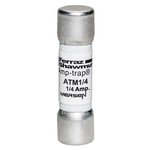 Ferraz Shawmut - Mersen ATM1/4 1/4 Amp 600 Volt Fast Acting Midget Fuse