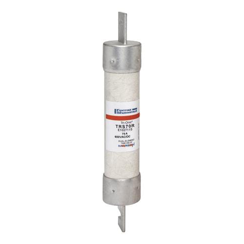 Ferraz Shawmut - Mersen TRS70-R Class RK5 / Time-Delay TRI-ONIC TRS-R Current-Limiting Fuse - 70amp. Rated 600 volts AC / DC