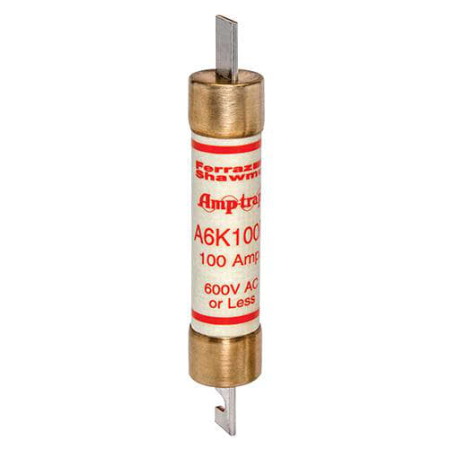 Ferraz Shawmut - Mersen A6K100R 100 Amp 600 Volt Class RK1 Fast Acting Fuse