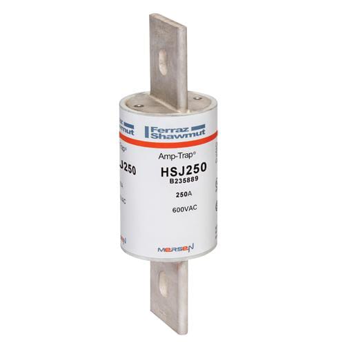 Ferraz Shawmut - Mersen HSJ250 250 Amp 600 VAC 500 VDC Class J High Speed Fuse