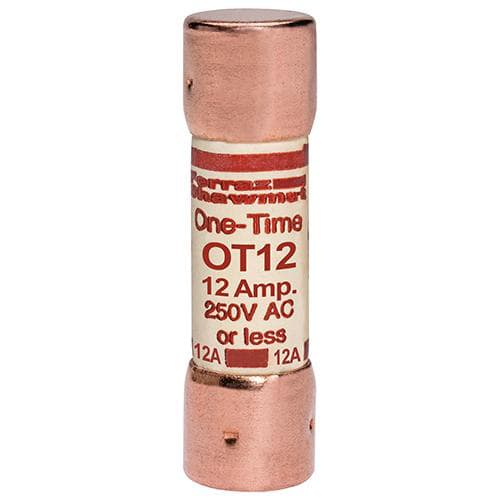 Ferraz Shawmut - Mersen OT12 9/16 x 2 Inch 12 Amp 250 Volt Class K5 General Purpose Fuse