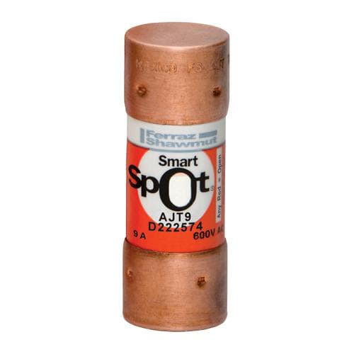 Ferraz Shawmut - Mersen AJT9 9 Amp 600 Volt Class J Time Delay Fuse