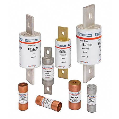 Ferraz Shawmut - Mersen HSJ20 20 Amp 600 VAC 500 VDC Class J High Speed Fuse