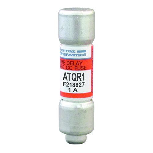 Ferraz Shawmut - Mersen ATQR1 Class CC / Time-Delay ATQR Fuse - 1amp. Rated 600 volts AC / 300 volts DC
