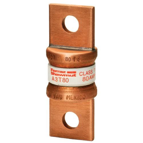 Ferraz Shawmut - Mersen A3T80 80 Amp 300 Volt Class T Fast Acting Fuse