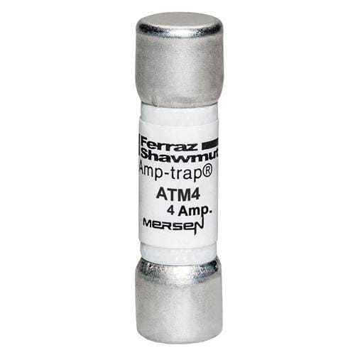 Ferraz Shawmut - Mersen ATM4 4 Amp 600 Volt Fast Acting Midget Fuse