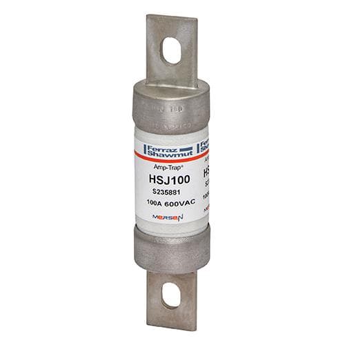 Ferraz Shawmut - Mersen HSJ100 100 Amp 600 VAC 500 VDC Class J High Speed Fuse