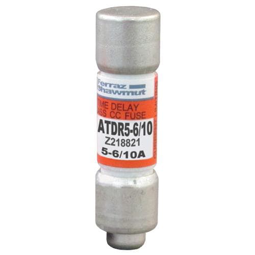 Ferraz Shawmut - Mersen ATDR5-6/10 5-6/10 Amp 600 Volt Class CC Time Delay Fuse