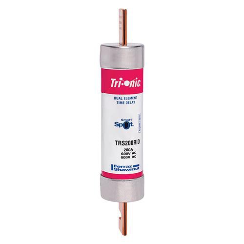 Ferraz Shawmut - Mersen TRS200RID 1-13/16 x 9-5/8 Inch 200 Amp 600 Volt Class RK5 Current Limiting Time Delay Fuse