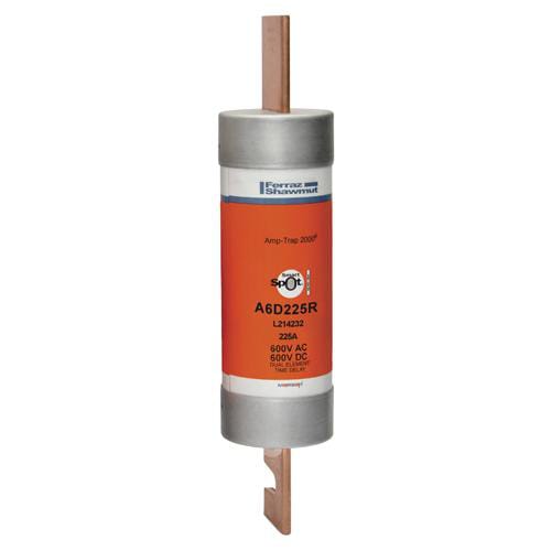 Ferraz Shawmut - Mersen A6D225R 225 Amp 600 Volt Class RK1 Time Delay Fuse