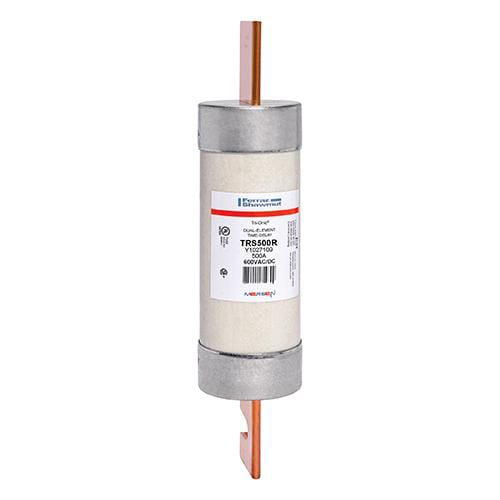 Ferraz Shawmut - Mersen TRS500-R Class RK5 / Time-Delay TRI-ONIC TRS-R Current-Limiting Fuse - 500amp. Rated 600 volts AC / DC