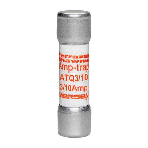 Ferraz Shawmut - Mersen ATQ3/10 3/10 Amp 500 Volt Glass Melamine Laminated Time Delay Midget Fuse