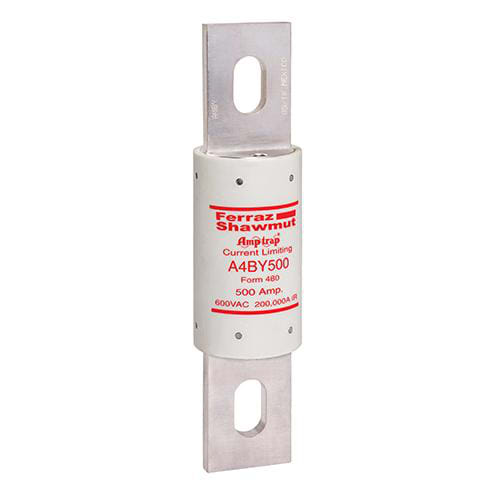 Ferraz Shawmut - Mersen A4BY500 500 Amp 600 Volt Class L Time Delay Fuse