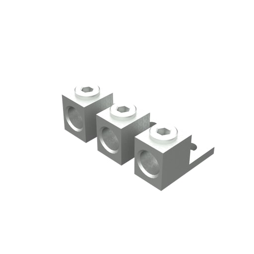 Milbank Mfg. Co - Milbank K1539 Lug Kit Single 6-350kcmil Mechanical .375 Stud Hole 3 Per Kit