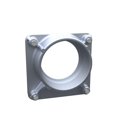 Milbank Mfg. Co - Milbank A8110 3" Meter Socket Hub w/ Mounting Screws