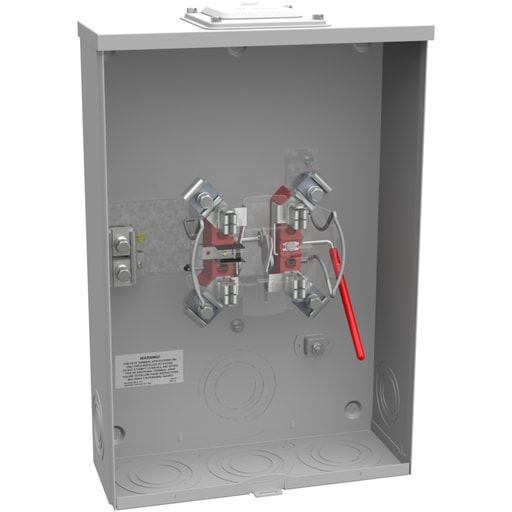 Milbank Mfg. Co - Milbank U4216-RXL 4 Terminal Ringless Large Hub Open Adapt To Small Closing Plate Lever Bypass External Hex