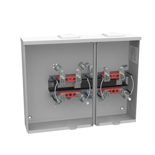 Milbank Mfg. Co - Milbank L572-XL-KK-CECHA 4 Terminal Ringless Small Closing Plate Horn Bypass 2 Position Commonwealth Edison Chicago Housing Authority