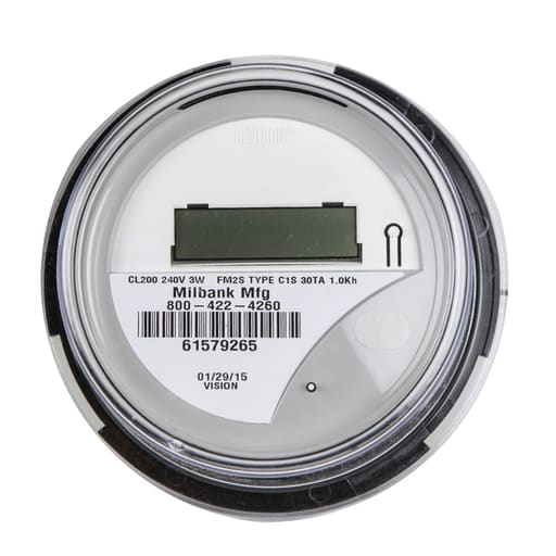 Milbank Mfg. Co - Milbank CL200-D 200 Ampere EZ Self-Contained Sub-Meter, Form 2S, 120/240V AC, Digital Display