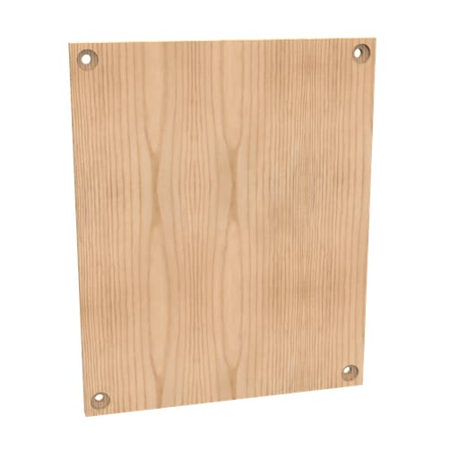 Milbank Mfg. Co - MILB A-20P24W PLYWOOD PNL MOUNT HOL