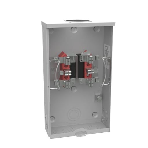 Milbank Mfg. Co - Milbank UC1290-RL 5 Terminal Ringless Small Hub Open