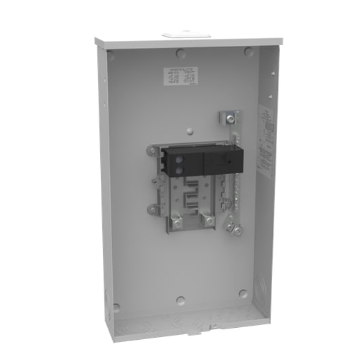 Milbank Mfg. Co - Milbank U5971-XL-200 Unmetered Small Closing Plate 1-200 Ampere Main Breaker 8 Branch Circuit