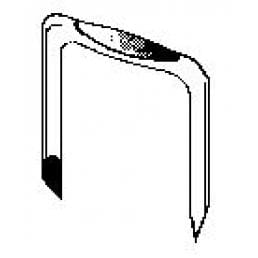 Minerallac Co. - Minerallac I12G&nbsp; 1-1/4" x 9/16" Standard 3-Conductor Romex, BX, MC Non-Insulated Metal Cable Staples (500/Jar)
