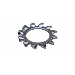 Cully / Mineralac - Cully 70916J #10 External Tooth Lock Washers, Type 18-8 Stainless Steel. Jar Package