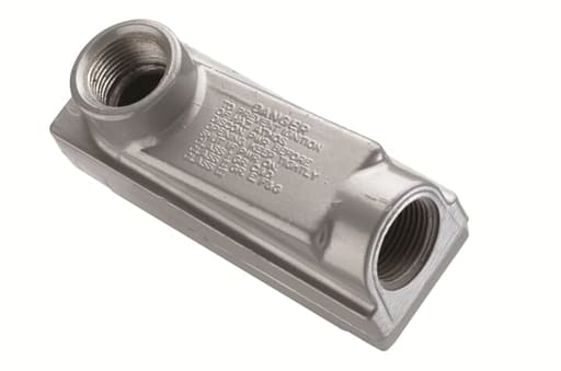 Thomas & Betts Co - Thomas & Betts EXLB-2 3/4 Inch Die-Cast Aluminum Explosion Proof Type LB Rigid/IMC Conduit Body