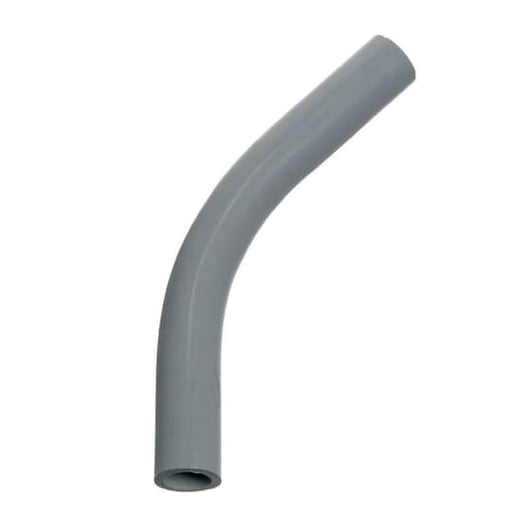 PVC Fittings - 1" PVC Sch40 Conduit 45deg Elbow - Plain End