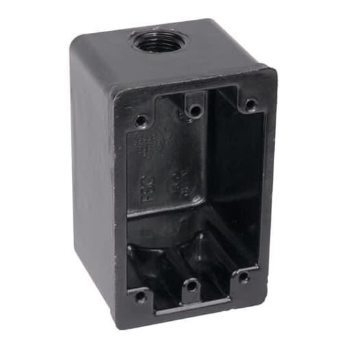 Thomas & Betts Co - ABB FSC-12 DEVICE BOX W/ONE KO PHEN