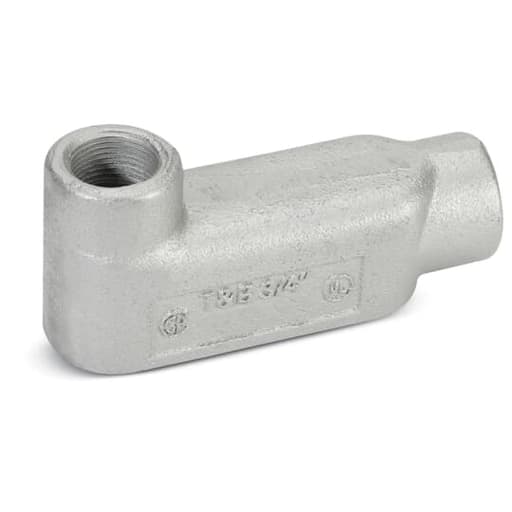 Thomas & Betts Co - Thomas & Betts LB100MCG 1 Inch Zinc Plated Malleable Iron Type LB RIGID/IMC Conduit Body Cover and Gasket