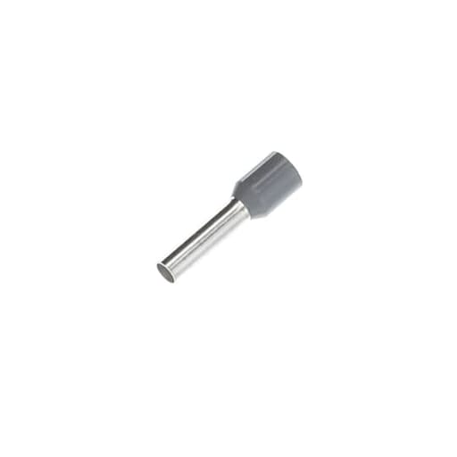 Thomas & Betts Co - Thomas & Betts F2039 Insulated Ferrule - #12, .787", Gray (500/Pkg)