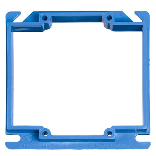 Thomas & Betts Co - Carlon A420 2-Gang 4 Inch Side 1/2 Inch Raised Square Cover